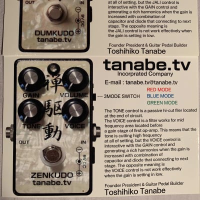 Tanabe.tv Dumkudo + Zenkudo Twin Custom 2022 - Faux Mop & Metal image 3