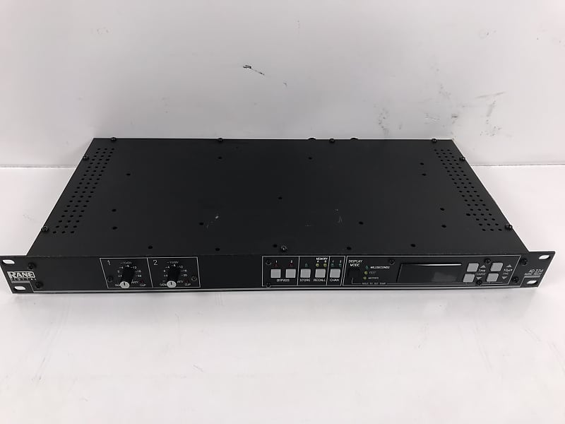 Rane Digital AD 22d Dual Channel Delay Rack Mountable | Reverb