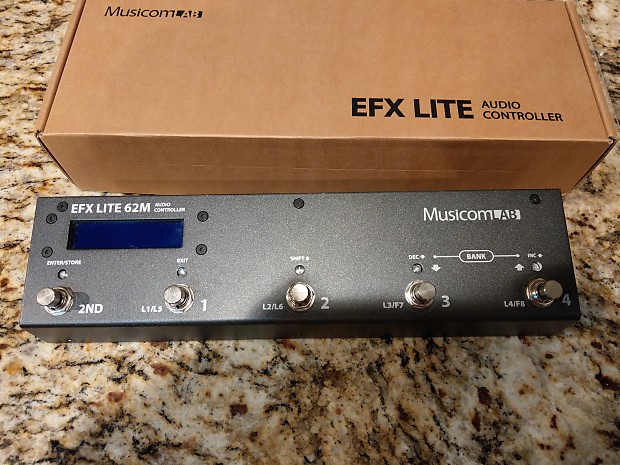 MusicomLab EFX Lite 62M Audio Controller MIDI Switcher | Reverb