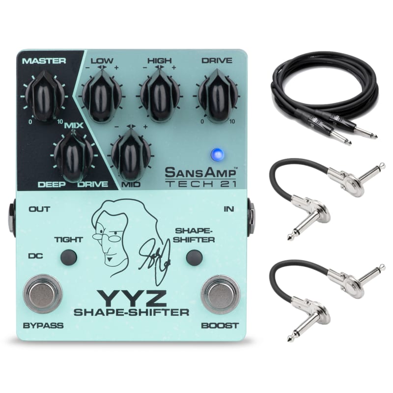 Tech 21 YYZ Shape Shifter Geddy Lee Signature SansAmp Bass Preamp Pedal, Murphy's Music, Instruments, Lessons