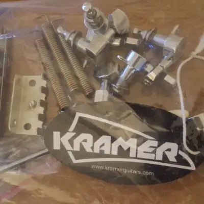 Kramer Baretta Parts Set Bridge And Machine Heads Tuners image 2