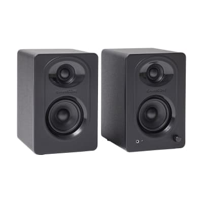 Samson MediaOne M30 2-Way Powered Studio Monitors with 3  Woofer, 20W RMS, Pair (One Active & One Passive) image 3