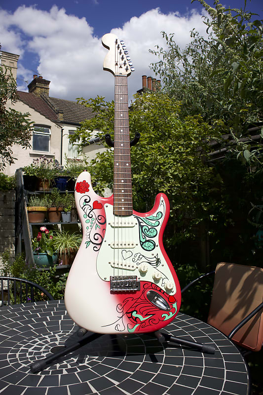 Hendrix Monterey Stratocaster Fender/Squier custom 1 off | Reverb