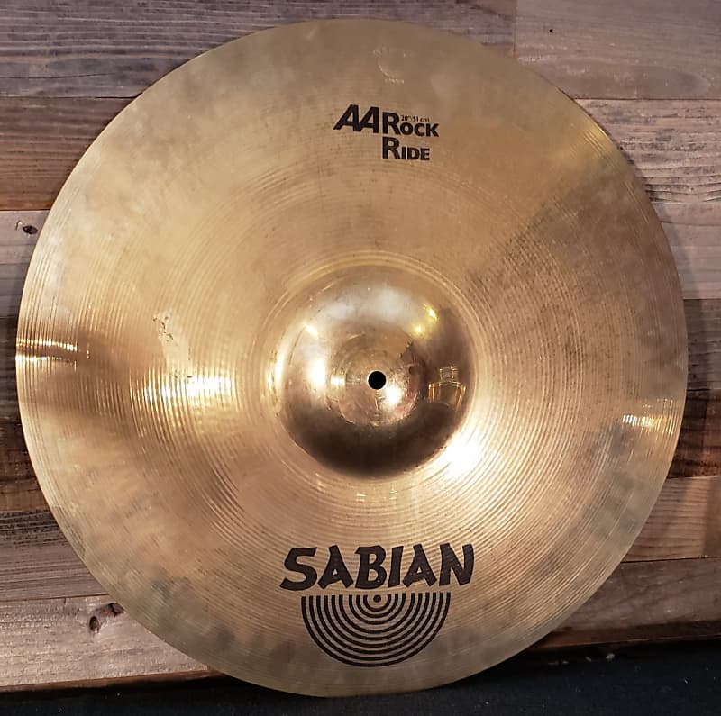 Used Sabian AA Rock Ride Cymbal 20