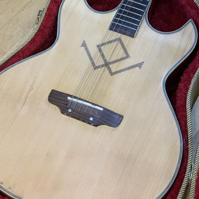 Handmade rare LOUD unique Funnel guitar Funnel model - Nitrocellulose finish solid spruce top for sale