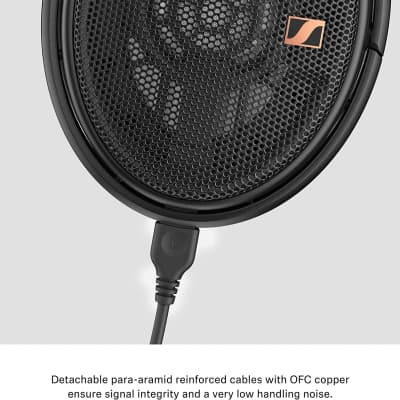 SENNHEISER HD 660S2 - Wired Audiophile Stereo Headphones with Deep Sub Bass, Optimized Surround, Transducer Airflow, Vented Magnet System and Voice Coil - Black (OPEN BOX) image 7
