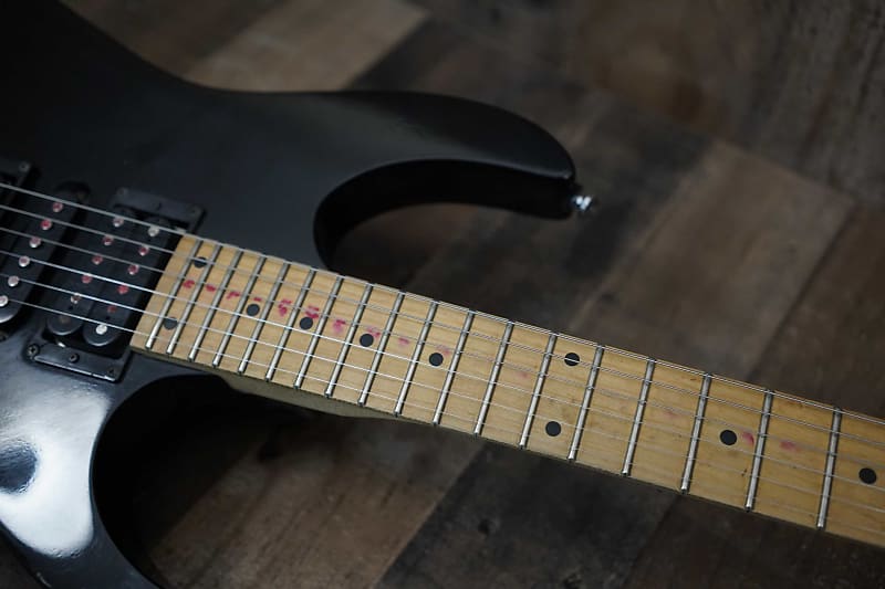 Ibanez RG170 1999 Black Made in Korea MIK Maple Neck HSH RG