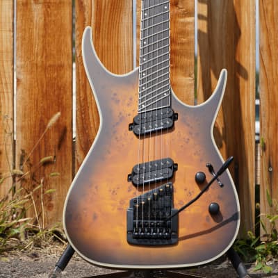 Dean EXILE Select-6 Multiscale Kahler Burl Maple 6-String Electric Guitar (2021) image 3