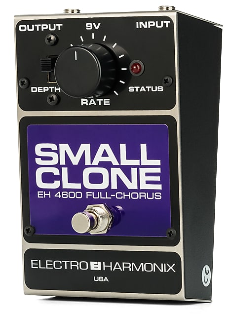 Electro Harmonix Small Clone Classic Analog Chorus Guitar Pedal w/ 9V Battery image 1