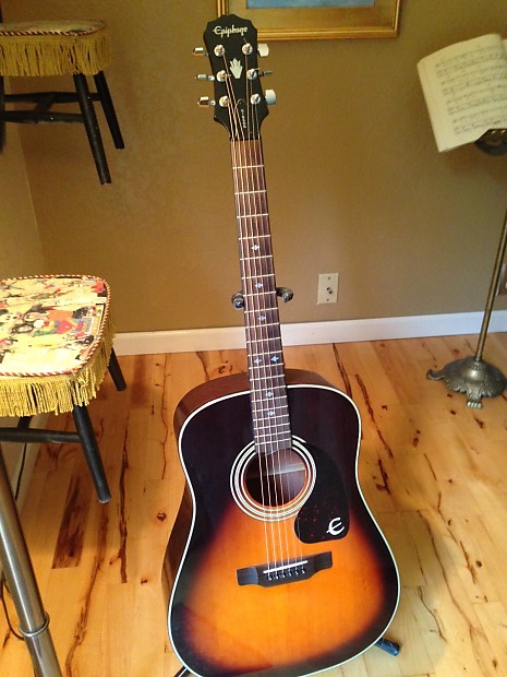 Epiphone PR350S VS acoustic electric