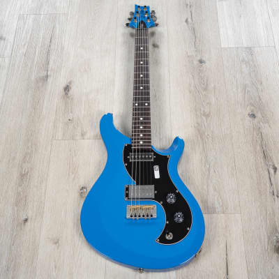 PRS Paul Reed Smith S2 Vela Guitar, Rosewood Fretboard, Mahi Blue image 3