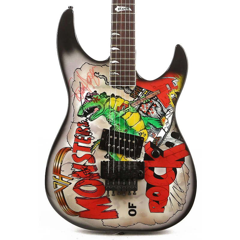 Kramer Baretta II Monsters of Rock Signed by Van Halen image 1
