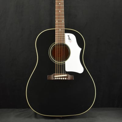 Gibson 60s J-45 Original Adj. Saddle (No Pickup) Ebony 2020 with Case image 2