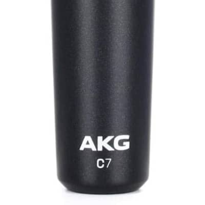 AKG Pro Audio C7 Reference Condenser Vocal Microphone, Matte-Grayish-Blue image 1
