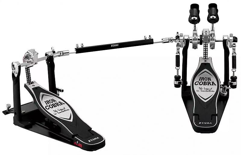 Tama HP900PWN Iron Cobra Double Bass Drum Pedal With Case image 1
