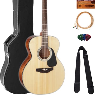 Takamine GN30 NEX Acoustic Guitar - Natural w/ Hard Case image 1