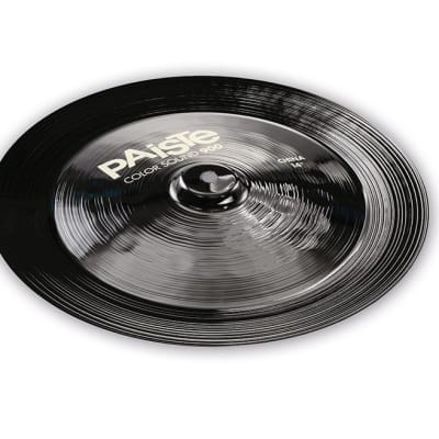 Paiste 900 Series Color Sound Black 14 China Cymbal image 1