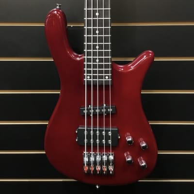 Yamaha BB415 5 String Bass Guitar in Wine Red | Reverb UK