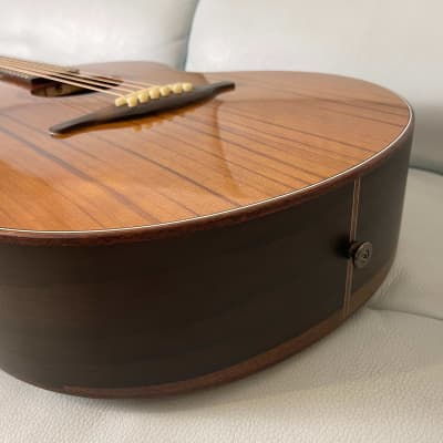 Hsienmo 38' S50  Solid Sequoia Sinker Top Solid Ziricote back&sides with hardcase (SOLD) image 8