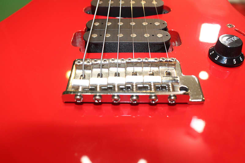 Yamaha Red Electric Guitar RGX-121D | Reverb