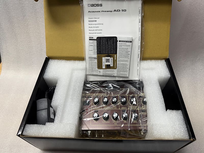 Amazon.com: Boss AD-10 Acoustic Guitar Processor Pedal