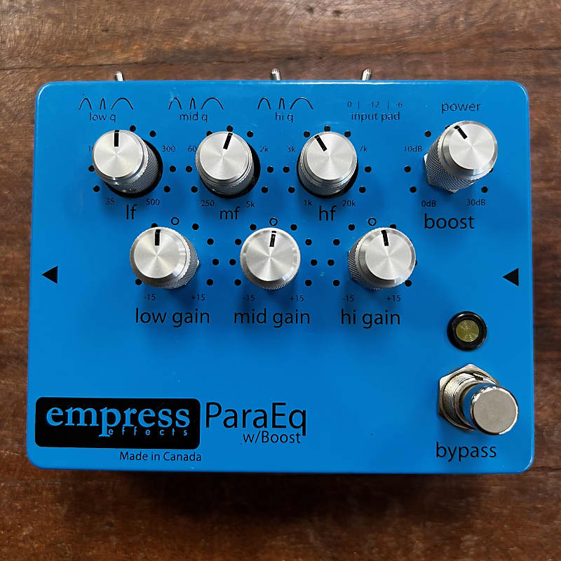 ギター Empress Effects ParaEQ w/Boost Empress ParaEQ with Boost | Reverb