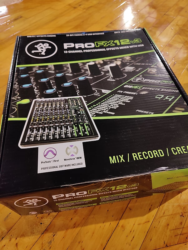 Mackie ProFX12v3 12-Channel Sound Reinforcement Mixer with Built-In FX