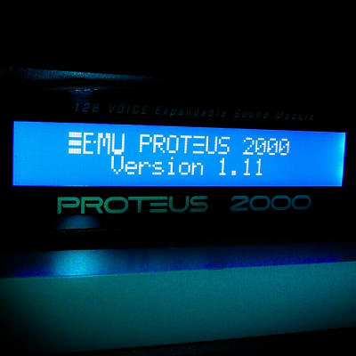 LED Display Upgrade - E-mu Proteus 2000 Mo'Phatt Vintage Pro Planet Earth Orbit-3