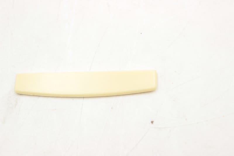 (10) 3" Plastic IvoryColored Acoustic Guitar Saddle Blanks Reverb