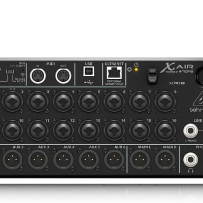 Behringer X Air XR18 Tablet-Controlled Digital Mixer image 6