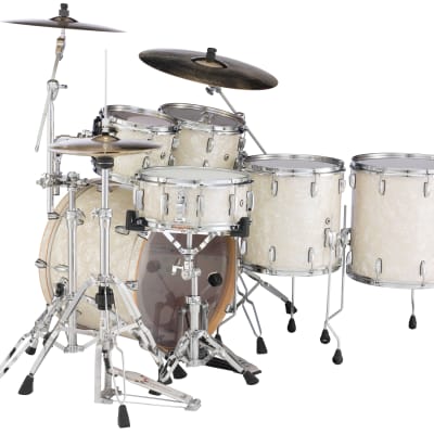 Pearl Session Studio Select 14"x6.5" Snare Drum in Nicotine White Marine Pearl (#405) image 4