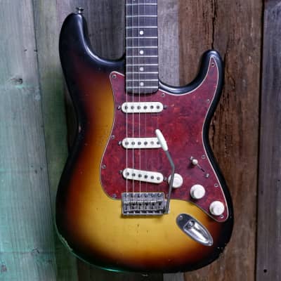 Keith Holland Custom S-ANS #1327 - Nitro 3-Tone Sunburst image 1