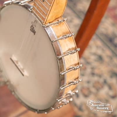 Snowbird Banjo Company Custom Birdseye Maple Open-Back Banjo #1008 image 8
