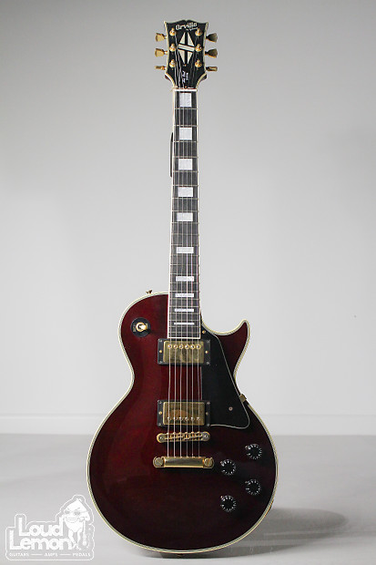 Orville by Gibson Les Paul Custom 赤 Orville by Gibson Les Paul Custom Wine Red | The Music Zoo