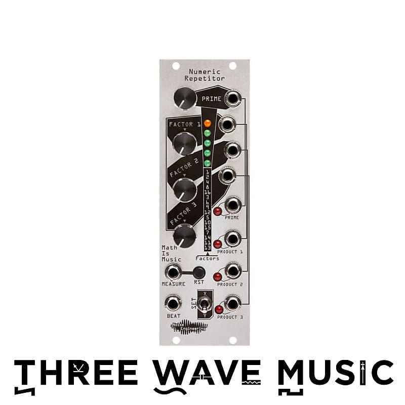 Noise Engineering Numeric Repetitior Silver [Three Wave Music] image 1