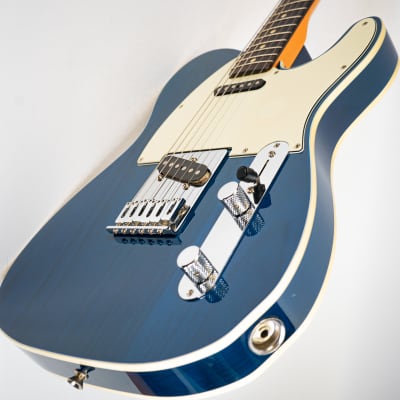 2006 Fender TL-62 Custom Telecaster CIJ Blue w/ Dark Rosewood Fretboard, Texas Special Pickups image 7
