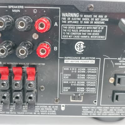 Yamaha HTR-5240 Home Stereo Receiver image 10