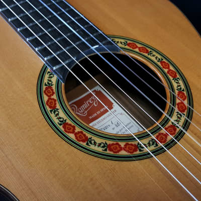 Jose Ramirez Studio 1 C Cedar Top Nylon String Classical Guitar w/ Logo'd Hard Case image 15
