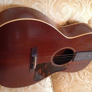 Gibson L-O model acoustic flattop guitar 1931 Mahogany image 5