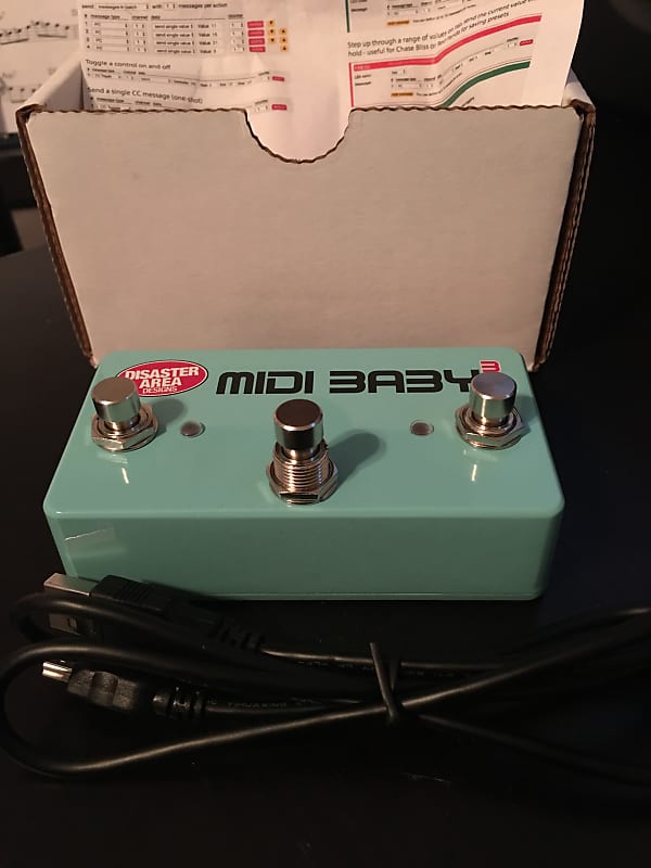 Disaster Area Designs Midi Baby 3 (Seafoam Green) | Reverb