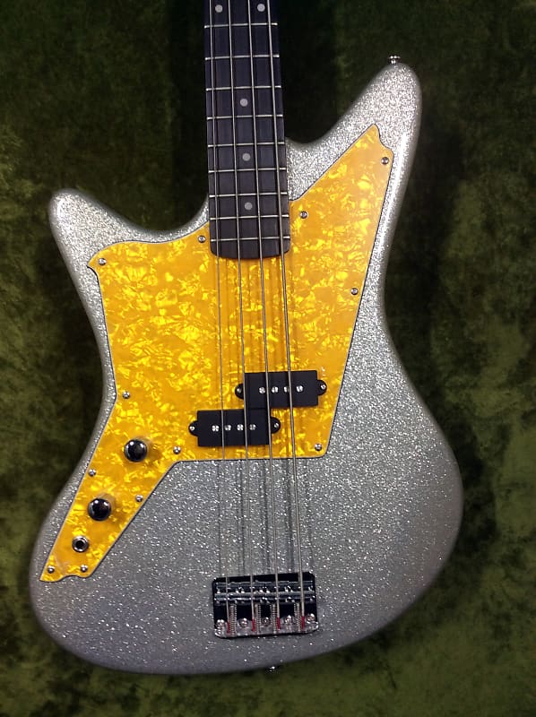 DiPinto Galaxie Silver Sparkle Bass Lefty image 1