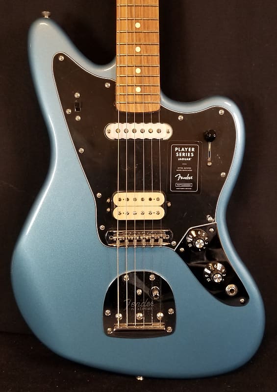 Fender Player Jaguar Electric Guitar, Pau Ferro Fingerboard, Tidepool image 1