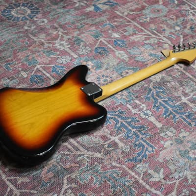 1998 Fender Japan “Order” JG66 Jaguar Left-Handed Sunburst, CIJ, Limited, Offset image 14
