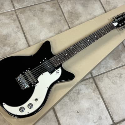 Danelectro 59X12 12-String Electric Guitar Black image 2