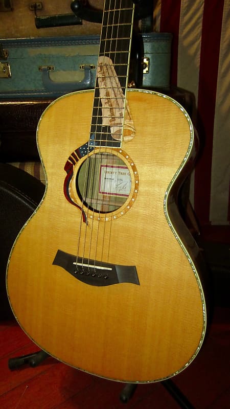 2002 Taylor LTG Liberty Tree Guitar Ltd Ed. #282 of 400 w/ Case EXTRAS and Paperwork image 1