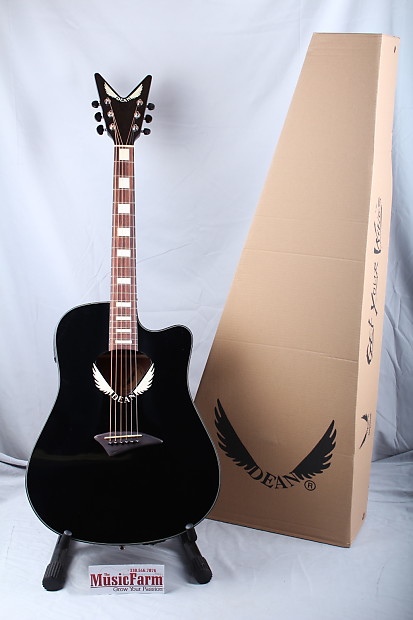 Dean v wing acoustic guitar 2025