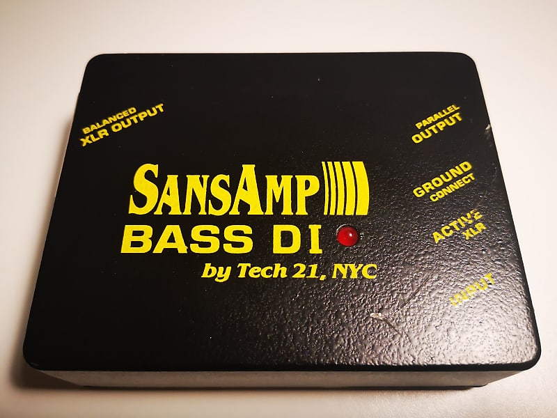 【完動品】TECH 21 BASS D DI ★MADE IN USA TECH 21 SansAmp Bass Driver DI Pedal BSDR B&H Photo Video