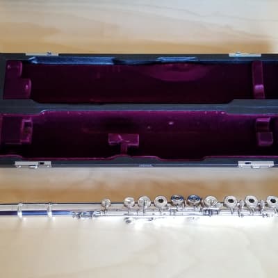 Yamaha Flute YFL-674 2002 - Silver - B Foot Joint ~ Open-hole ~ Offset-G ~ Made in Japan image 4