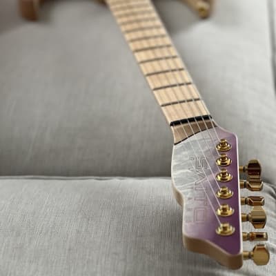 Saito S-624 SSH with Hard Maple and Gold Hardware in Kunzite 232421 image 7