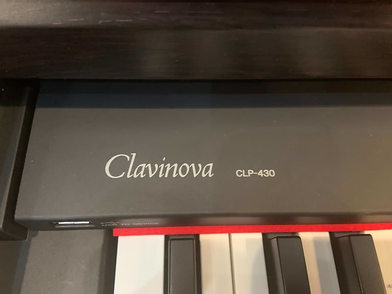 Yamaha Clavinova CLP-430 Digital Piano 2012 (Mocha Finish), | Reverb